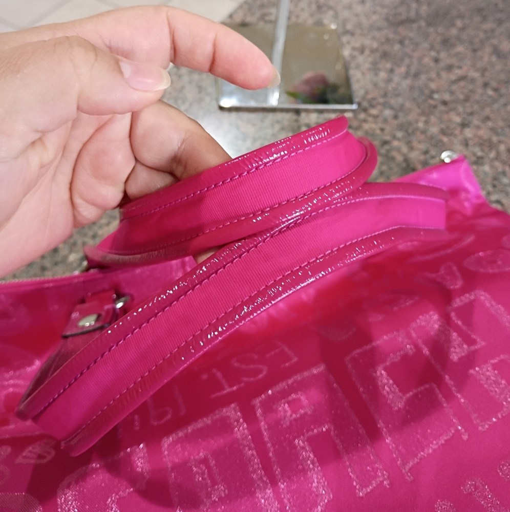 Coach Poppy Storypatch Hot Pink Glam Limited Edition Tote - Picture 15 of 17
